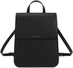 Modern Satchel Backpack For Back To School, Modern Workwear Backpack With Removable Pouch, Modern School Backpack With Detachable Strap, Elegant School Backpack With Detachable Strap, Chic Standard Backpack For Work, Modern Laptop Bag For Back To School, Modern Rectangular Leather Backpack For School, Modern Rectangular Backpack For Back To School, Chic Business Backpack With Adjustable Strap