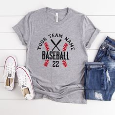 Baseball Team Shirt, Custom T-Shirt, Baseball Shirt, Baseball Mascot Shirt, Baseball Mom T-Shirt, Baseball Gifts, Baseball Lover Shirt How to Order?  1-Choose your t-shirt color, 2- Choose your size, 3- Select the quantity, 4- Click Add to Cart.  Production and shipping: * 100% airlume combed and ring-spun cotton, 32 singles 4.2 oz. * Solid colors are %100 cotton * Heathers are %52 cotton %48 polyester * Athletic Heather is combed and ring-spun cotton, 10% polyester * Seamless collar * Heat tran Athletic Heather Short Sleeve Fan Merchandise T-shirt, Athletic Heather T-shirt With Letter Print For Sports, Athletic Heather Crew Neck Fan T-shirt, Athletic Heather Crew Neck T-shirt For Fans, Athletic Heather Sporty T-shirt With Text Print, Crew Neck T-shirt In Athletic Heather For Fans, Pre-shrunk Athletic Heather T-shirt For Sports, Athletic Heather Graphic Tee For Sports Events, College Team Name T-shirt With Short Sleeves