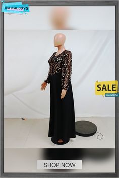 Abaya Sequin Gown Robe Zipper Style Luxury Black Muslim Dress Black V-neck Maxi Dress For Eid, V-neck Gown For Eid Parties, V-neck Gown For Eid Party, Maxi Length Abaya For Eid Banquet, Eid Banquet Abaya In Maxi Length, Eid Banquet Floor-length Abaya, Black Long Sleeve Maxi Dress For Eid, Party Long Dress Abaya, V-neck Abaya For Evening Eid Festival