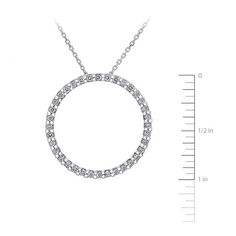 "This Diamond eternity pendant is casted in 10K white gold and contains 0.75 carat (total carat diamond) of round brilliant diamonds in a channel setting. Pendant comes with 16\" 10K white gold chain and weighs 3.4 grams. For more information, contact Avital & Co Jewelry at (212) 764-6851 Payment: Payment must be received within 2 business days of the sale being completed. We are a New York based company, sales tax will be charged on all orders shipped within the state of New York. Internati Anniversary Channel Set Cubic Zirconia Necklace, Anniversary Cubic Zirconia Channel Set Necklace, Channel Set Cubic Zirconia Anniversary Necklaces, Silver Channel Set Necklaces For Anniversary, Channel Set Round Diamond Jewelry, Round Channel Set Diamond Jewelry, Silver Channel Set Diamond Necklace For Anniversary, Round Diamond Necklace For Anniversary, Classic Round Channel Set Necklace