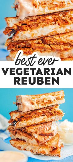 the best ever vegetarian reuben sandwich recipe