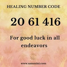 Grabovoi Codes Numbers Money, Good Luck Spells