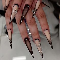 Super Cute And Stylish Ships In 5-10 Business Days Stiletto Nail Designs, Stilleto Nails Designs, Long Stiletto, Ombre Acrylic Nails, Stiletto Nails Designs, Stick On Nails, Birthday Nails, Nail Art Hacks, False Nail