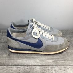 Up For Sale Is A Pair Of Vintage Nike 80’s 1982 Nike Air Cortez Racer Waffle Men’s Sneakers Shoes. Size 8.5. Made In Taiwan. From Smoke-Free Home. Clean Inside And Out. I Have Personally Not Wore These Because They Are Collectors. Some Flexibility In Soles, Not Curled Over To Fully Test. Very Well Built And Sturdy. Approximate Outside Dimensions: 11 Inches Heel To Toe By 3.75 Inches Across The Ball Of Footwear. Vintage Sneakers Men, Nike Vintage Sneakers, Nike Shoes Vintage, 2000s Men, Tennis Men, 90s Shoes, Vintage Sneakers, Vintage Sportswear, 90s Mens