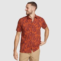 Men's Baja Knit Button-up Shirt