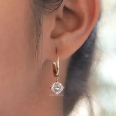 Solitaire Moissanite Engagement Earrings , Old Mine Cushion Moissanite Wedding Earrings , Colorless Moissanite Bridal Earrings , Dangle Drop Moissanite Bridesmaid Earrings , 18K Solid Yellow Gold Moissanite Anniversary Earrings , Claw Prong Moissanite Women's Earrings ✥ 𝐌𝐚𝐢𝐧 𝐒𝐭𝐨𝐧𝐞 𝐃𝐞𝐭𝐚𝐢𝐥𝐬: ↣ Shape: Old Mine Cushion ↣ Type: Moissanite ↣ Weight: 3.10 CTW (App.) ↣ Color/Clarity: Near Colorless/VVS ↣ Making Process: Handmade - Crafted by our experienced team ✥ 𝐉𝐞𝐰𝐞𝐥𝐫𝐲 𝐃𝐞𝐭𝐚 Elegant Halo Design Cushion Cut Earrings, Elegant Cushion Cut Halo Earrings, Classic Drop Hoop Earrings For Weddings, Elegant Cushion Cut Diamond Wedding Earrings, Elegant Cushion Cut Diamond Earrings For Wedding, Cushion Cut Diamond Wedding Earrings, Fine Jewelry Asscher Cut Diamond Earrings For Wedding, Wedding Fine Jewelry Asscher Cut Diamond Earrings, Asscher Cut Diamond Wedding Earrings