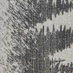 closeup of black and white pattern on fabric