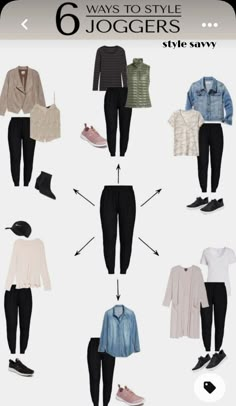 Travel Hacks Packing, Summer Outfits Women Over 40, Capsule Wardrobe Outfits, Joggers Outfit, Wardrobe Capsule, Fashion Capsule, Wardrobe Outfits