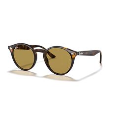 PRICES MAY VARY. 💥About the RB2180: The Ray-Ban RB2180 features a modern design with a classic round shape, distinctive rivets, Ray-Ban shaped temples, a sleek flattened bridge, and stylish gradient tinted lenses. Ideal for men and women, these sunglasses come in cool colors with modern tones and versatile classics to match your own personal style revolution. Crafted with high-quality, lightweight materials, ensuring comfortable fit for everyday fashion and activities. Color code: 710/73. 💥Ray Depth Perception, Italian Sunglasses, High Bridge, Large Face, Trendy Denim, Cool Colors, Havana Brown, Microfiber Cleaning Cloths, Stylish Sunglasses