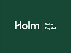 the logo for holn natural capital