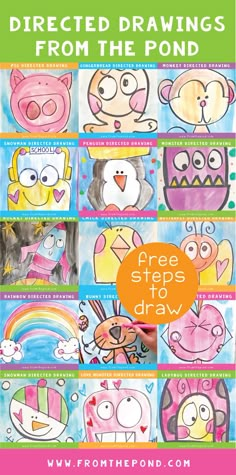 an art project for kids to draw with colored pencils