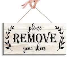 PRICES MAY VARY. 【Remove Your Shoes Sign】Elevate your home's ambiance with our Remove Your Shoes Sign for the Front Door. This rustic farmhouse front door sign doubles as a Shoes Off Sign and modern farmhouse wall decor, making it a charming addition to your entryway. 【Premium Solid Wood】Crafted from high-quality solid wood material, our sign boasts a substantial 0.3-inch thickness, setting it apart from the flimsy 0.2-inch alternatives on the market. You're investing in a sturdy and long-lastin Rustic Farmhouse Front Door, Please Remove Your Shoes Sign, Remove Your Shoes Sign, No Shoes Sign, Remove Shoes Sign, Shoes Off Sign, Front Door Rustic, Please Remove Your Shoes, Remove Shoes