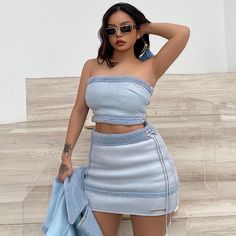 Blue Y2k Skort For Spring, Blue Y2k Style Skort For Spring, Y2k Style Blue Skort For Spring, Blue Y2k Mini Skirt, Trendy High Waist Light Blue Skirt, Blue Mini Length Y2k Skort, Blue Mini Skort Y2k Style, Blue Y2k Mini Skirt For Summer, Y2k Style Blue Mini Skirt For Summer