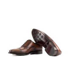 Characterized by its closed lacing style, the oxford is an elegant, classic, timeless style suitable for any occasion. The oxford is a staple shoe in any man’s wardrobe and can be dressed up or down. The Details: *Burnished Materials: med brown box calf Sole: brown goodyear leather sole + buttons rubber injections Last: Monti - Classic elegance with slightly square toe What is Fast Lane? Fast lane is our new experimental 7 day made to order collection, an ambitious never been heard of before col Artistic Shoes, Staple Shoes, Jodhpur Boots, Men Dress Shoes, Gentleman Shoes, Custom Made Shoes, Brogue Boots, Men's Dress Shoes, Old Shoes