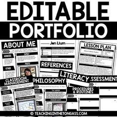 an editable poster with text and pictures for the book,'el etable porfo