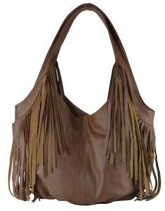 The Kellie Tote is a whole vibe! With tons of fringe, this pleated-bottom bucket tote can fit all of your essentials and then some! Interior zipper pocket and magnetic snap closure, this fringe tote is a must! - Magnetic snap closure - Interior card slot - Leather imported from Italy - Made in USA Measurements Height: 12 in / 30.5 cm Width: 19 in / 48.25 cm Depth: 6 in / 15.25 cm Hang: 11 in / 28 cm Chic Brown Fringe Hobo Bag, Trendy Brown Hobo Bag With Fringe, Fall Fringe Hobo Shoulder Bag, Chic Fringe Bags For Fall, Chic Brown Hobo Bag With Tassels, Tassel Hobo Bag For Shopping, Fringe Bucket Bag For Shopping, Daily Use Hobo Bag With Fringe, Chic Fringe Hobo Bag For Travel