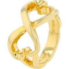 18K Yellow Gold Tiffany & Co Infinity Ring Love Ring Tiffany & Co., Infinity Design, Infinity Ring, Everlasting Love, Tiffany And Co, Tiffany & Co., Estate Jewelry, Modern Woman, Everyday Look