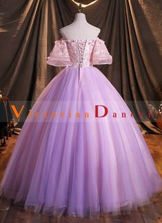 Women Purple Off the Shoulder Prom Dress Ball Gown Condition: Brand NewColor: PurpleMaterial:  Lace Applique, TulleSleeve Length: Short SleeveCollar: Of the ShoulderLength :Floor-LengthIncludes: DressOccasion : Prom, Cocktail, Homecoming, Graduation, Birthday, Girls Night Out, Junior Prom, Club Party, Dance Party, Special Occasion, Wedding Guest, Welcome Party, Thanks Giving, Semi-Formal, BridesmaidsWhere to Buy Cheap Perfect Prom Dresses Online?VictorianDancer is an authentic designer dress man Birthday Girls Night, Ball Gown Short, Off The Shoulder Prom Dresses, Off The Shoulder Prom Dress, Prom Dress Ball Gown, Dress Man, Jr Prom, Prom Dresses 2024, Junior Prom