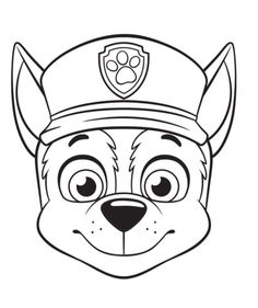 the paw patrol coloring pages for kids