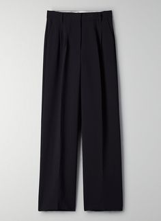 EFFORTLESS PANT - High-waisted, wide-leg pants