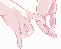 two hands touching each other with their fingers