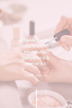 Achieve flawless nails with Modelones Dehydrator & Primer Kit. Nail Games, Nail Supply, Nail Art Diy