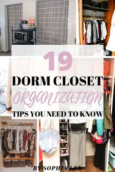 closet organization tips you need to know