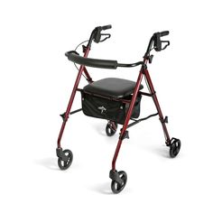 Medline Super-light Rollator/Walker Gifts For Avid Walkers, Medical Kit, Mobility Aids, Car Storage, Walkers, Medical Supplies, Height Adjustable, Stationary Bike, Baby Strollers