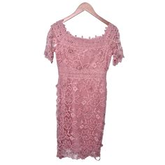 Just Me Floral Appliqu Crochet Lace Midi Dress Sz M New Without Tags Color: Blush Size M Approx Flat Across Bust 19” Waist 15.5” Length 43” Like: Anthropologie Zara Asos Rebecca Taylor Shoshanna Maeve Kate Spade Fitted Crochet Dress With Lace Work For Spring, Fitted Crochet Dress With Lace Work For Party, Fitted Pink Midi Dress With Scalloped Lace, Fitted Midi Dress With Crochet Lace, Fitted Crochet Lace Midi Dress, Fitted Lace Work Midi Dress For Summer, Fitted Midi Lace Dress With Crochet Detail, Fitted Crochet Lace Dress For Spring, Pink Fitted Crochet Lace Dress