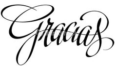 the word gracus written in cursive calligraphy with black ink on a white background