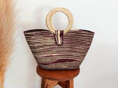 I love Mexico celebrates the native crafts of Mexico and the artists that produce them, enabling them and their communities to get recognized for their talented work and achieve economic stability for their families. This listing is for this bag shown on the picture, made of palm leaves and 100% natural materials. The tassels or other accessories on the picture are not included. Measurements : please see pictures for exact size. All size units are in inches. The bag is very nicely made, strong a Fair Trade Jute Straw Bag For Beach, Fair Trade Summer Jute Shoulder Bag, Fair Trade Jute Shoulder Bag For Summer, Fair Trade Summer Straw Bag Of Natural Fiber, Fair Trade Summer Straw Bag, Fair Trade Crochet Tote Bag For Beach, Eco-friendly Handmade Basket Shoulder Bag, Fair Trade Natural Fiber Straw Bag For Summer, Fair Trade Crochet Basket Bag For Beach