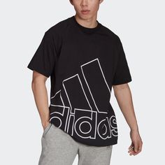 adidas U Big Logo T Logo Tee T-shirts Adidas Tee, T Logo, Fashion Performance, Logo T, Logo Tee, Stylish Sneakers, Logo Tees, Logo T Shirt, Tshirt Logo