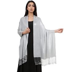 PRICES MAY VARY. Material & Size:Our formal shawls are made of 100% polyester, meet standard , non-toxic and odorless,approx 70.8" x 29.5"（180x75cm）, with fringe 3.9”(10cm) at two ends. Versatile:Various colors are available ,Those fashion reversible scarfs can be easily matched for any type of clothes,can mix and match coat,Jacket,Blouse,Sweater,Shirt and Dress. Can be worn, knotted ,twisted,wrapped or doubled around neck, shoulders and head. Perfect Anytime, for any season jion in party activi Formal Shawl, Shirt And Dress, Jacket Blouse, Reversible Scarf, Scarf For Women, Long Neck, Pashmina Shawl, Pashmina Scarf, Party Activities