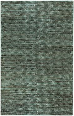 an area rug with green and blue colors