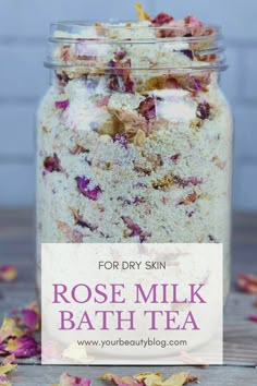 Rose Milk Bath, Bath Tea Bags, Milk Baths, Milk Oatmeal, Milk Bath Soak, Tub Tea