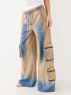 JESSIE VINTAGE WASH BAGGY CARGO JEAN Cali Life, Boyfriend Pants, Cali Girl, Denim On Denim, Painted Denim, Kids Denim, Jeans Kids, Ripped Denim, Cargo Jeans