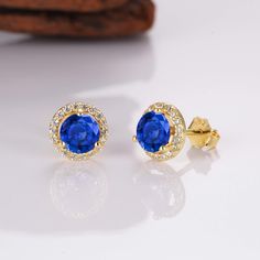 Jia Sapphire Earrings: - among the overachievers of your jewelry box. They’re not here to yell, “Look at me!”—they just casually dazzle anyone who gets close enough. With a 0.75-carat sapphire that’s richer than your last slice of chocolate cake and a CZ crystal halo that’s like extra sugar, these earrings know how to keep things interesting. Wrapped in rose gold vermeil for that perfect glow, they’re an 8mm ticket to versatility. Date night? Big meeting? Your fifth Zoom call of the day? The Jia Alexandrite Necklace, Pave Heart Necklace, Rutilated Quartz Necklace, Black Gold Ring, Sterling Silver Rings Set, Silver Ring Set, Solid Gold Necklace, Gold Ring Sets, Zoom Call