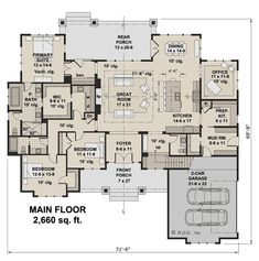 the main floor plan for this house is very large and has lots of space to put in