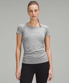 Swiftly Tech Short-Sleeve Shirt 2.0 | Women's Short Sleeve Shirts & Tee's | lululemon Lululemon Swiftly Tech, Lululemon Swiftly, Swiftly Tech, Short Sleeve Shirt Women, Lululemon Shorts, Lululemon Women