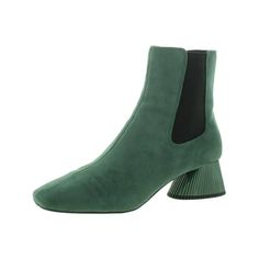 Manufacturer: Katy Perry Size Origin: US Style Type: Booties Collection: Katy Perry Closure: Material: Man Made Materials Fabric Type: Faux Suede Sku: BH5817530 Size: 8.5.  Color: Green.  Gender: female.  Age Group: adult. Green Ankle-high Heeled Boots For Winter, Green Ankle Booties For Fall, Winter Green Ankle-high Heeled Boots, Green Synthetic Winter Boots, Winter Green Synthetic Boots, Green Round Toe Chelsea Boots For Fall, Chic Green Heeled Boots For Winter, Green Ankle-high Synthetic Boots, Green Round Toe Booties For Winter