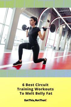 6 Best Circuit Training Workouts To Melt Belly Fat Workout Methods, Dynamic Workout, Circuit Training Workouts, Strength Exercises, High Intensity Cardio, Training Workouts, Workout Results