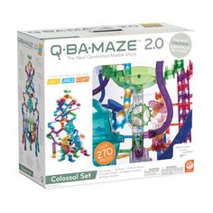 the q -bamaze 2 0 kit is in its box and it's ready to be assembled