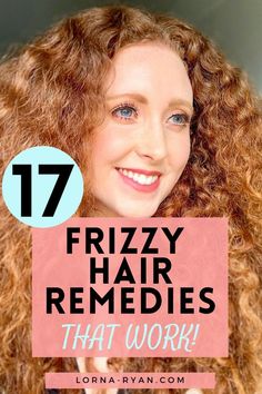 Having curly, frizzy hair can be a challenge. It can be hard to keep it looking its best, but fortunately, there are a few tips and remedies you can use to easily tame your curls and keep your frizz under control. In this article, we'll look at all the tips and treatments you can use to keep your curly hair looking beautiful, from simple home remedies to new hair products and even professional treatments like Olaplex. Keep reading for all the best tips to treat frizzy curls! Tame Frizzy Curly Hair, Curly Hair Frizz Control, Hairstyles For Frizzy Hair, Type 3 Hair, Frizzy Curls, Dry Frizzy Hair