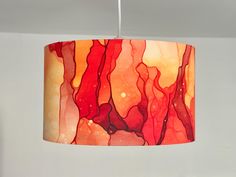 This listing is for one lamp/ceiling shade. Matching items also available please see the links below - Cushion Cover - https://www.etsy.com/uk/listing/1666103539/burnt-orange-watercolour-cushion-cover?ref=listings_manager_grid Fabric - https://www.etsy.com/uk/listing/1823569345/orange-fabric-abstract-fabric-stalactite?ref=listings_manager_grid Lamp/Ceiling shade size available are (For customers based in the UK/EU) : 20 cm Diameter 25 cm Diameter 30 cm Diameter 35 cm Diameter 40 cm Diameter Also Orange Lamp, Gold Lampshade, Orange Lamps, Abstract Fabric, Lamp Ceiling, Ceiling Shades, Orange Fabric, Live Light, Harp