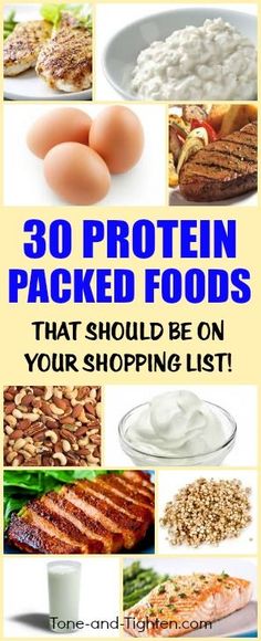 30 of the Best Protein-Packed Foods | #site_title Protein Packed Foods, Best High Protein Foods, High Protein Foods List, Protein Foods List, Healthy Protein Snacks, Protein Packed Meals, Low Carb Snack, Low Carb Diets, Protein Rich Foods