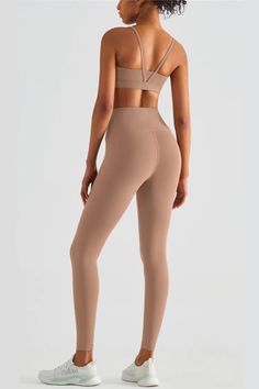 Yes, these Lexi Cacao High-Rise Tight Leggings are everything we love so far. Made of stretchy Lycra fabric, the high-waisted design highlights your figure. Pair these leggings with a crop top and sneakers for the ensemble we've always dreamed of.  Full Length: Approx 73cm Materials: 81% Nylon, 19% Lycra® elastane Stretch Type: Very Stretchy Gentle Dry Clean Only  Model is 5 ft 7 and wears size 6  Colour may vary due to lighting on images. The product images (without model) are closest to th Silver Sequin Top, Glitter Wedding Dress, Bandage Midi Dress, Lycra Fabric, Woman Looking, Floral Shirt Dress, Puff Sleeve Dresses, Maxi Knit Dress, High Rise Leggings