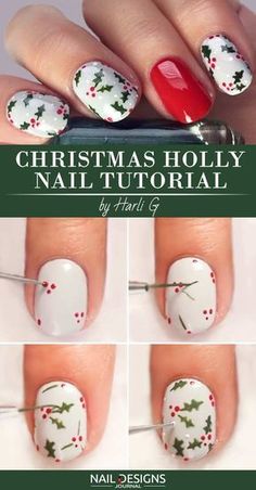 Christmas nail art tutorials will help you complete your perfect image! Winter holidays is the special time when you want to look your best. 👍 35 Charming Christmas Nail Art Ideas You’ll Adore 💯