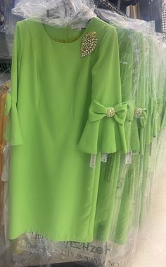 Lily & Taylor 4154 light green dress Green Sheath Wedding Dress, Spring Formal Green Dress, Elegant Green Holiday Dress, Green Long Sleeve Mini Dress For Wedding, Rose Fascinator, Blue Emerald, Dress Colors, Black Ice, Pink Ivory