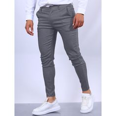 Season:Spring  Summer; Fabric:100% Cotton; Gender:Men's; Style:Streetwear,Fashion,Casual; Occasion:Outdoor,Going out,Daily; Fit Type:Regular Fit; Function:Comfort,Soft,Breathable; Waistline:Mid Waist; Pattern:Plain; Design:Pocket; Pants Type:Chino Pants,Trousers,Chinos; Front page:FF; Listing Date:03/15/2023; Hips:; Length:; Waist:; Fit US Size:null; Fit UK Size:null; Fit EU Size:null Grey Pants Outfit, Going Out Fashion, Pants Pocket, Pants Outfits, Cotton Fashion, Black Khakis, Chino Pants, Plain Design, Fashion Streetwear