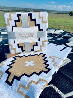 Baby Marfa Blanket | Western Grande Western Baby Blanket Crochet, Western Baby Blanket, Southwestern Nursery, Fun House Ideas, Blanket Western, Blankets For Babies, Modern Rustic Home, Western Baby, Western Babies